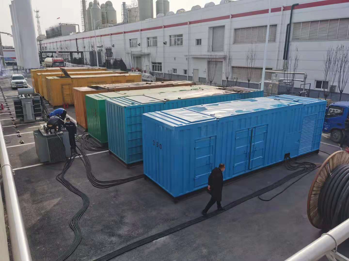 龙湖出租发电机-柴油发电机组三相采用什么接法